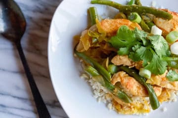 weeknight chicken curry