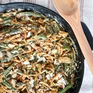 Dairy-free green bean casserole