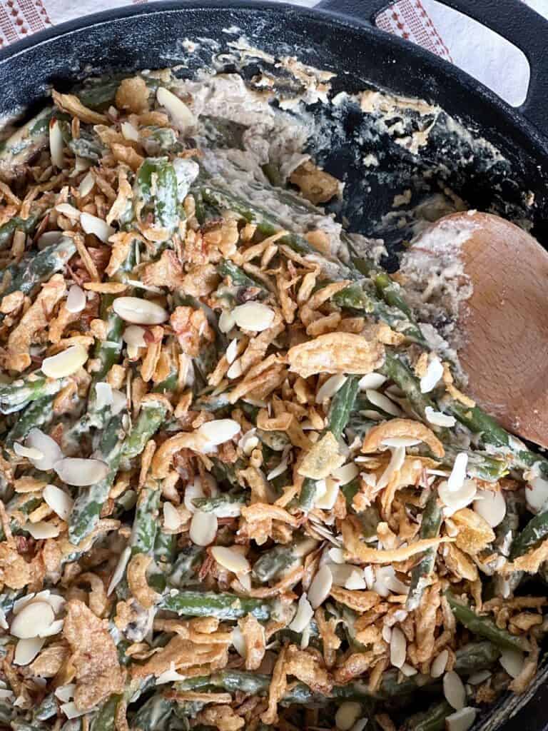 Dairy-free green bean casserole